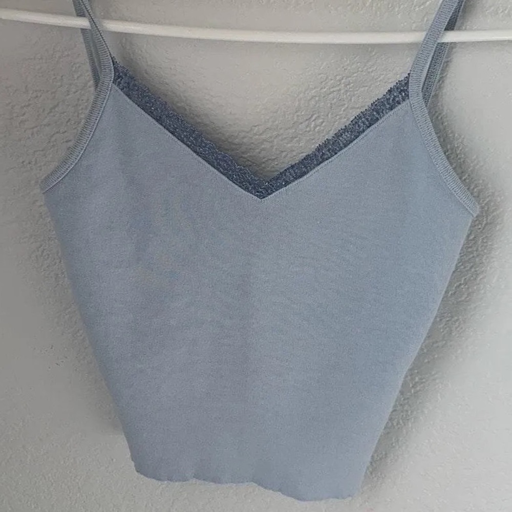 Blue Nicolette Tank